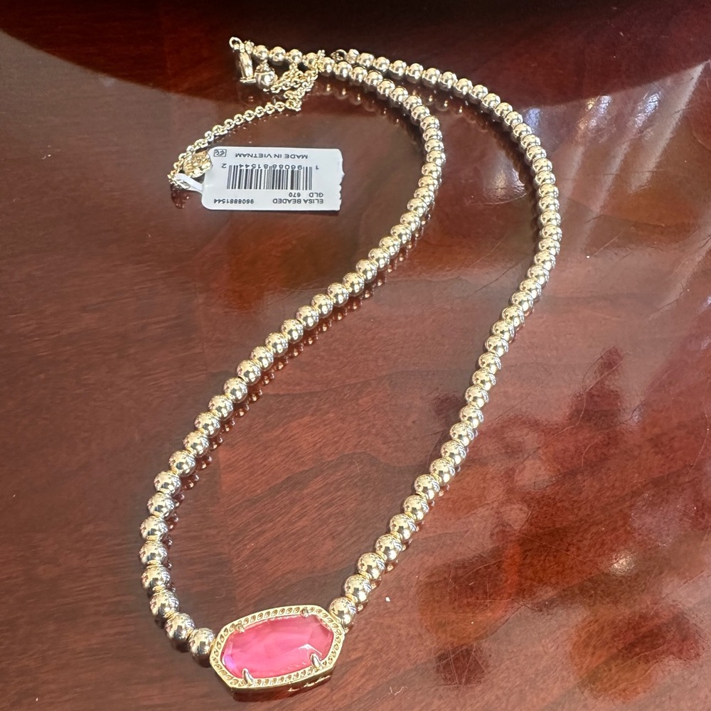 NWT Kendra Scott Elisa Beaded Necklace